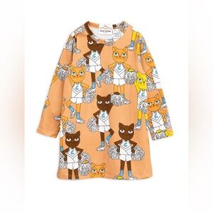 Mini rodini cheercats dress 12-24